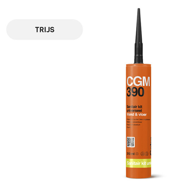 Coba CGM 390 Sanitairkit 310 ML. Wand & Vloer Grijs Transparant