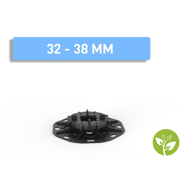 Fix Plus ® Tegeldrager BS60-01 Verstelbaar 32 - 38 mm