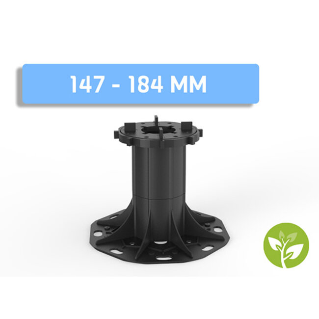 Fix Plus ® Tegeldrager BS60-07 Verstelbaar 147 - 184 mm