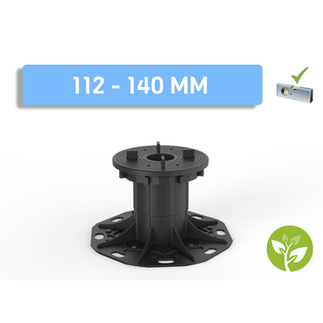 Fix Plus ® Tegeldrager Zelf Nivellerend SL60-05 Verstelbaar 112 - 140 mm