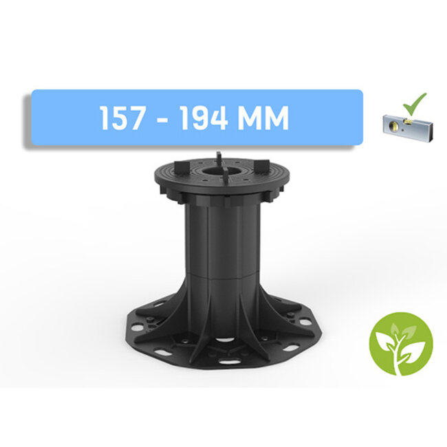 Fix Plus ® Tegeldrager Zelf Nivellerend SL60-07 Verstelbaar 157 - 194 mm