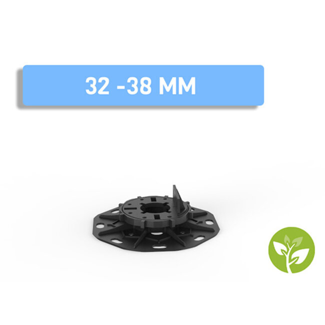 Fix Plus ® Balkendrager BSW60-01 Verstelbaar 32 - 38 mm