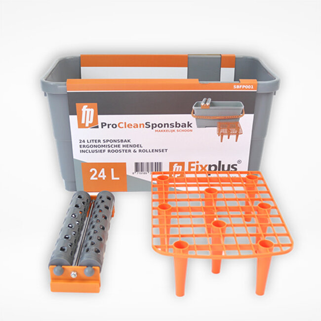 Fix Plus ® Pro Clean Sponsbak 24L Compleet
