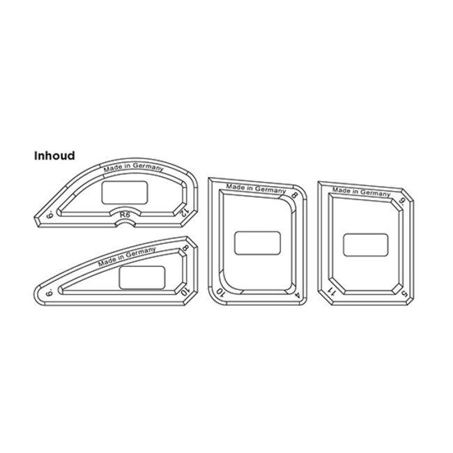 Super Prof Kitstrijker set Silicomplete 4-DLG