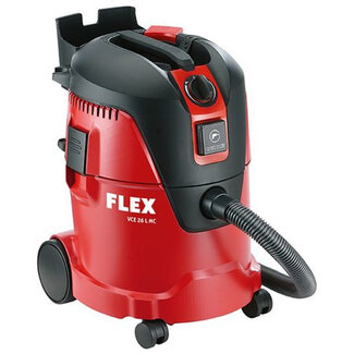 Flex  Bouw Stofzuiger met manuele filterreiniging 25 L