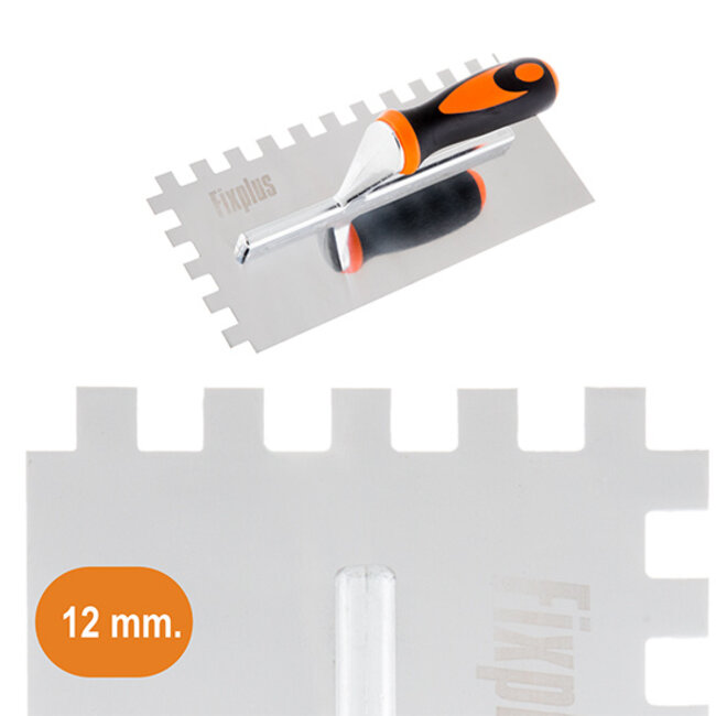 Fix Plus ® Lijmkam RVS 12 mm.