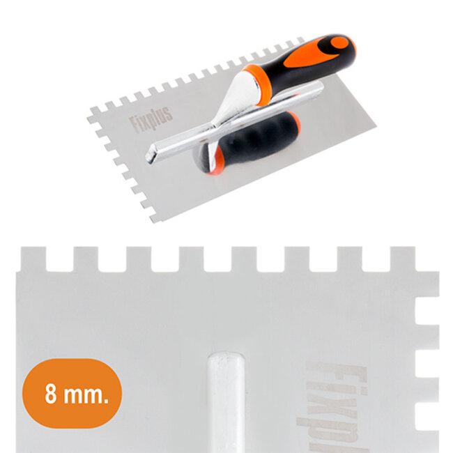 Fix Plus ® Lijmkam RVS 8 mm.