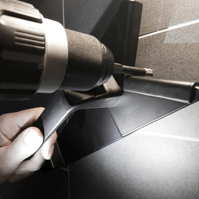 Black Power diamant tegelboor 25mm; verpakt per 2 stuks