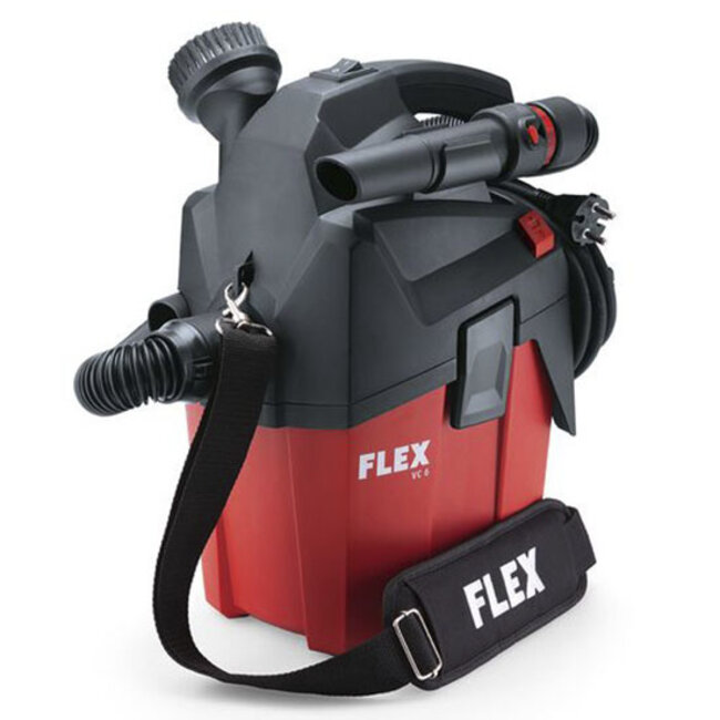 Bouw Stofzuiger met handmatige filterreiniging 6 L