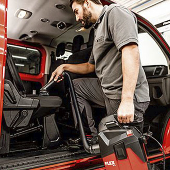 Bouw Stofzuiger met handmatige filterreiniging 6 L