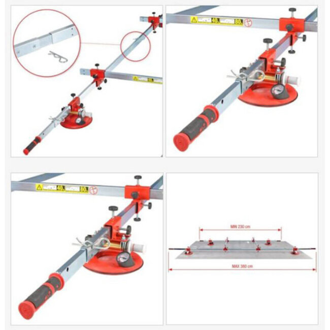 Montolit Superlift XXL Tegeldraagsysteem