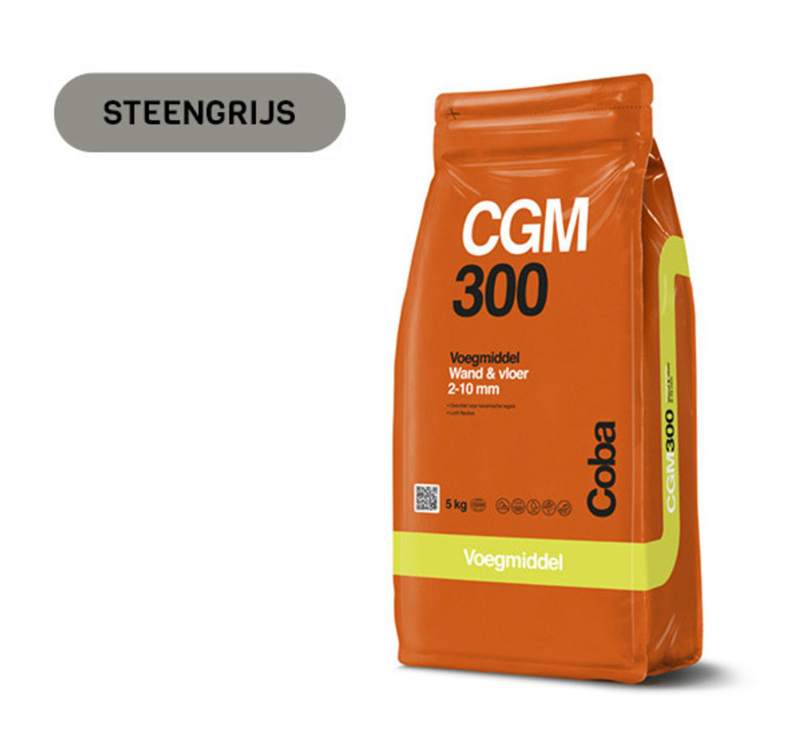 Coba CGM 300 Steen Grijs 5 kg. Vloertegels Fijn