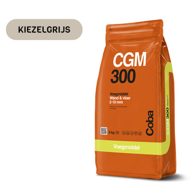 Coba CGM 300 Kiezel Grijs 5 kg. Vloertegels Fijn