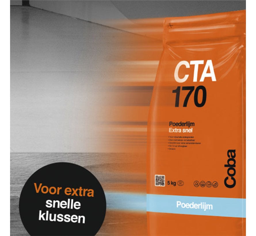 Coba CTA 170 Poederlijm Extra Snellijm 5kg