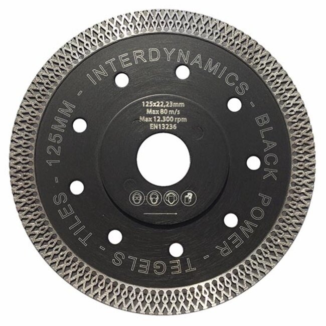 Diamantzaag Black Power Premium 125mm
