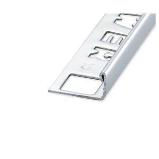 Tegelprofiel ELTEX RVS recht hoogglans 15 x 2700mm