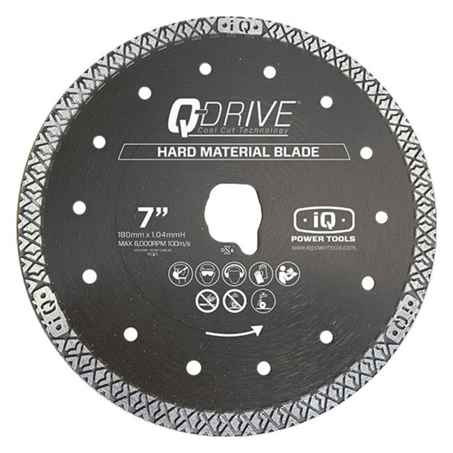 iQ Cyclone Hard Diamantschijf ø 180mm