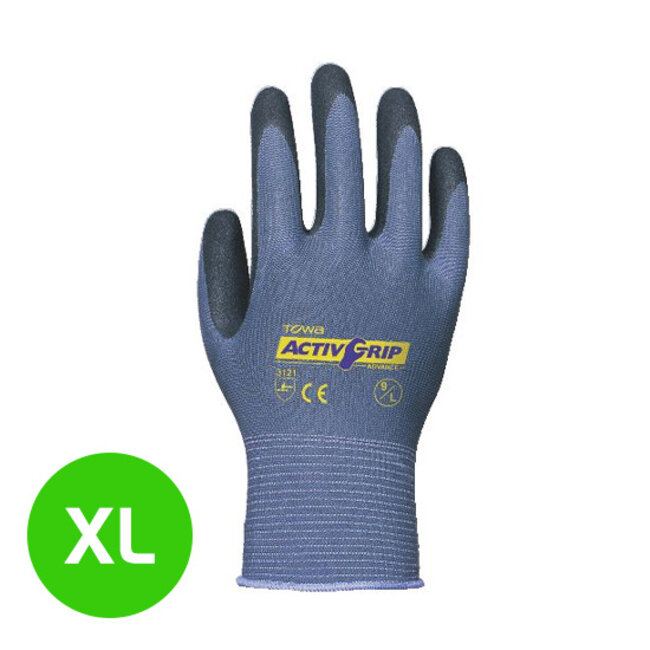 Towa Werkhandschoen ActivGrip Advance nylon met microfinish nitrile coating maat 10 / XL