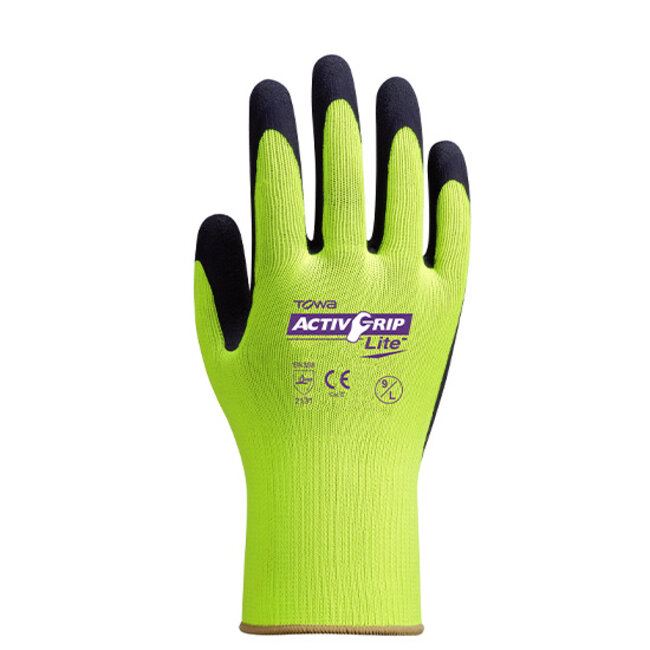 Towa Werkhandschoen ActivGrip Lite met foam latex coating maat 10 / XL