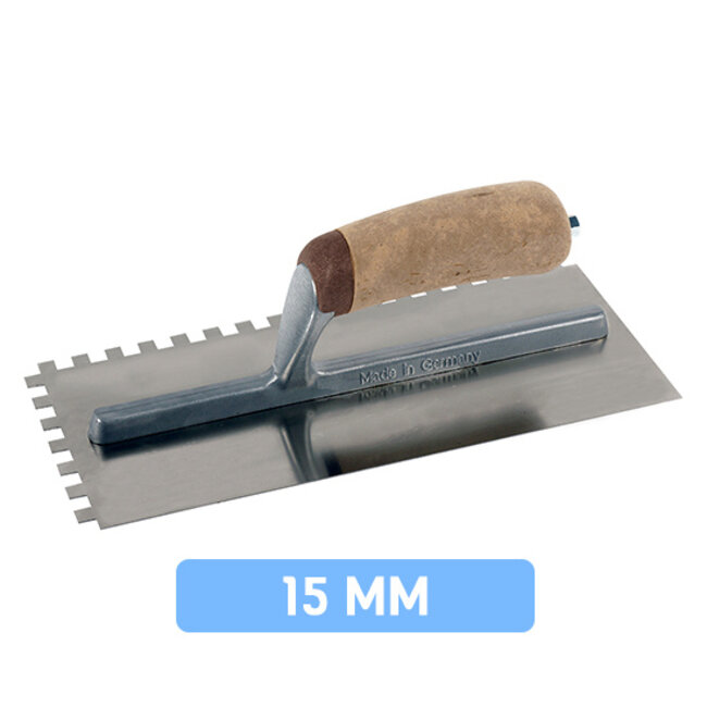 Super Prof Pure Lijmkam 15 mm Lederen Greep