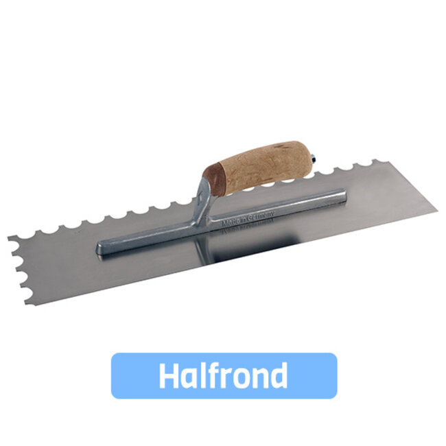 Super Prof Pure Lijmkam XL 20x10 mm Lederen Greep