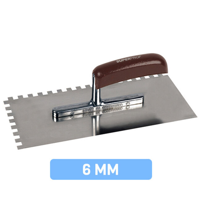 Lijmkam Eco RVS Houten Greep 6 mm