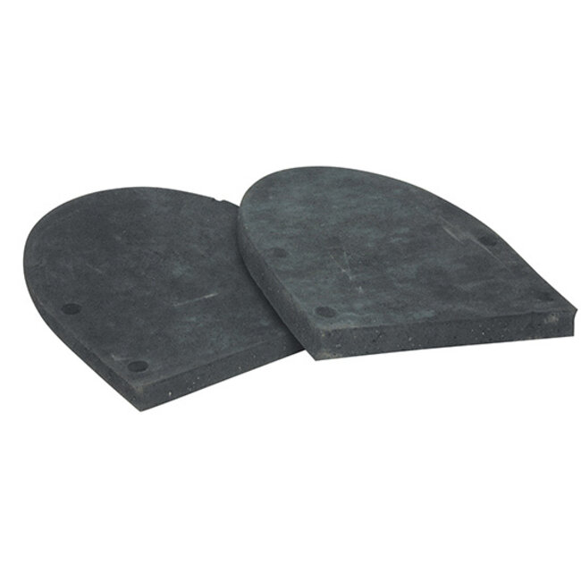 Binnenkussen rubber Set a 2 suks voorkniebeschermers