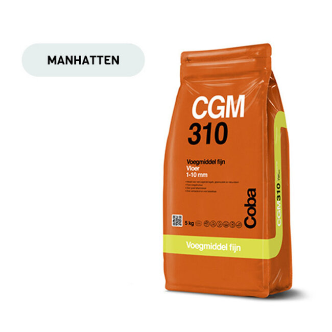 Coba CGM 310 Manhatten 5 kg. Vloertegels Fijn