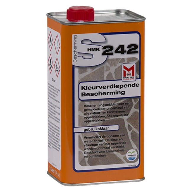HMK Moeller Kleurverdiepende impregnering Natuursteen 1 Liter