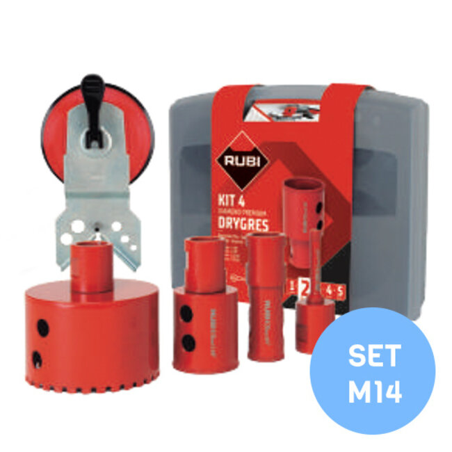 Rubi Drygres Premium 5 Diamantboren Set
