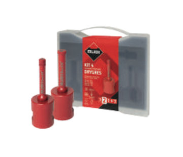 Rubi Rubi Drygres Premium 4 Diamantboren Set  Mini