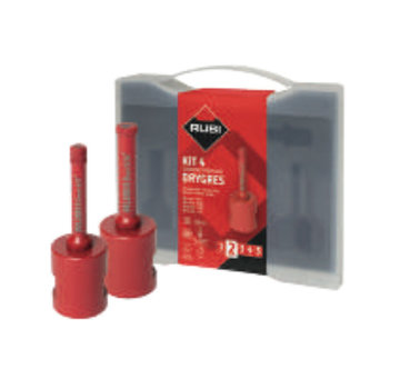 Rubi Rubi Drygres Premium 4 Diamantboren Set  Mini