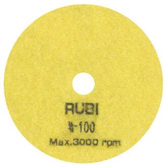 Rubi Rubi Diamantpad ø 100 mm - Korrel 100