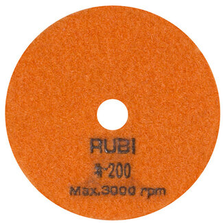 Rubi Rubi Diamantpad ø 100 mm - Korrel 200