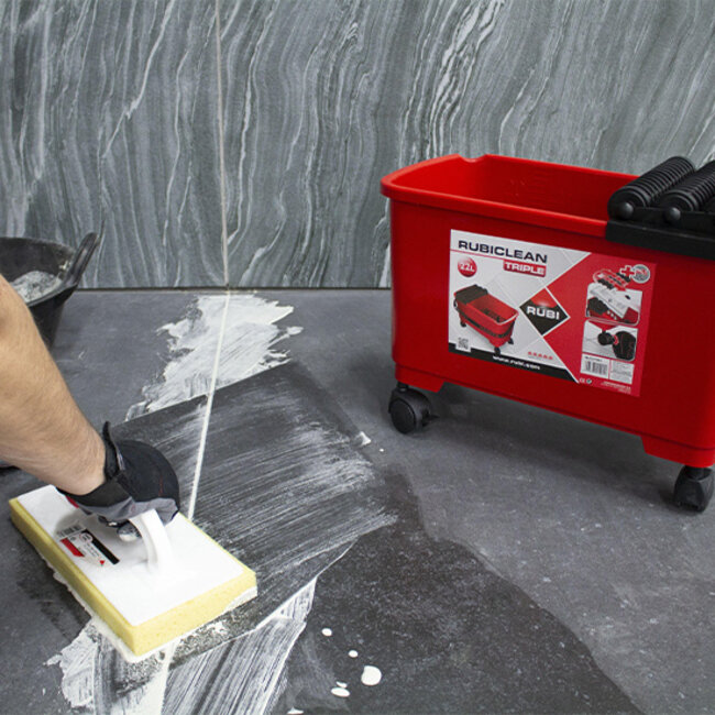 Rubiclean Triple Superpro Sponsbak 24 Liter