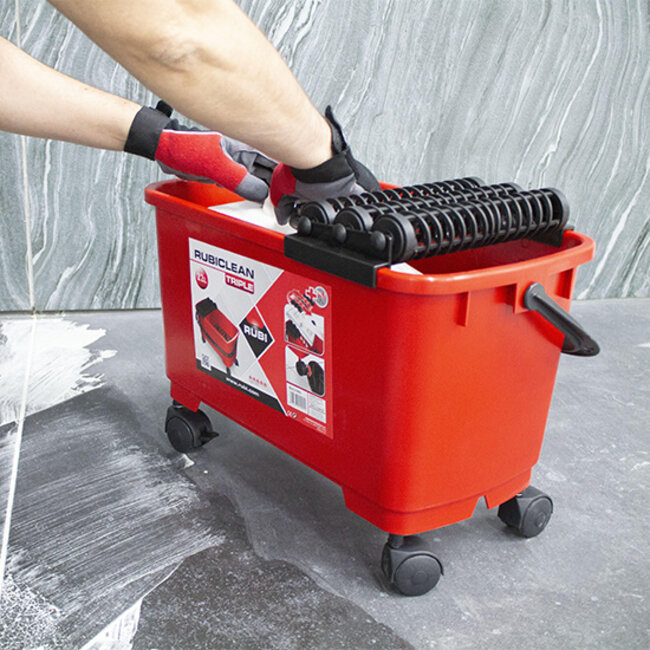 Rubiclean Triple Superpro Sponsbak 24 Liter
