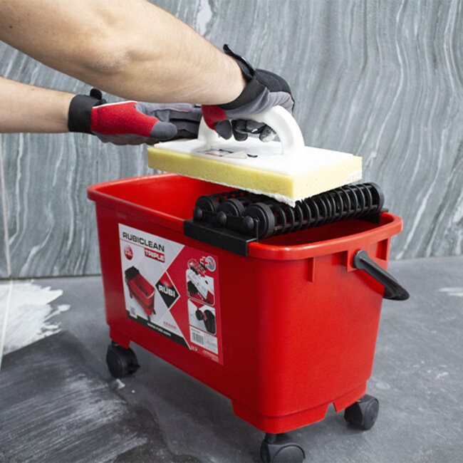 Rubiclean Triple Superpro Sponsbak 24 Liter