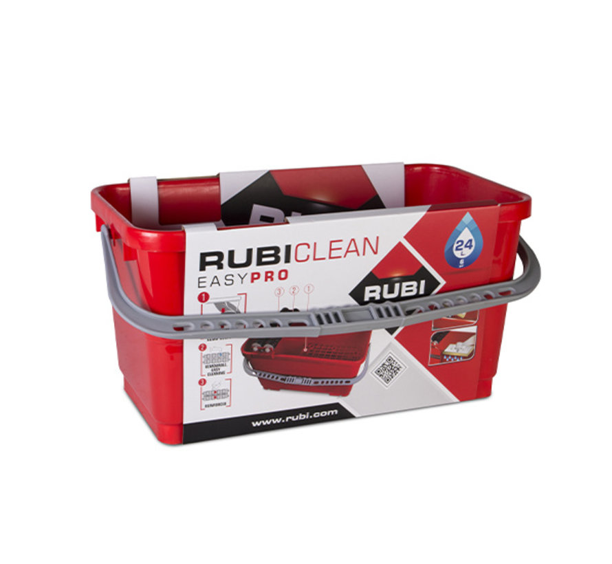 Rubiclean Easypro Sponsbak 24 Liter SET