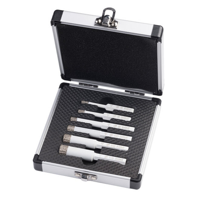 Veeneman Tegelboorset HEX - Koffer 6 Stuks