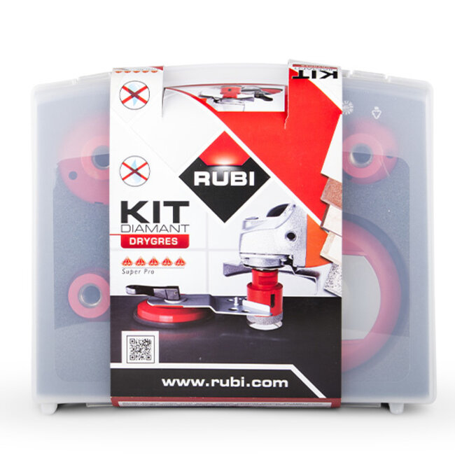 Rubi Drygres 5 Diamantboren Set