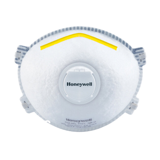 Stofmasker met ventiel per stuk FFP1