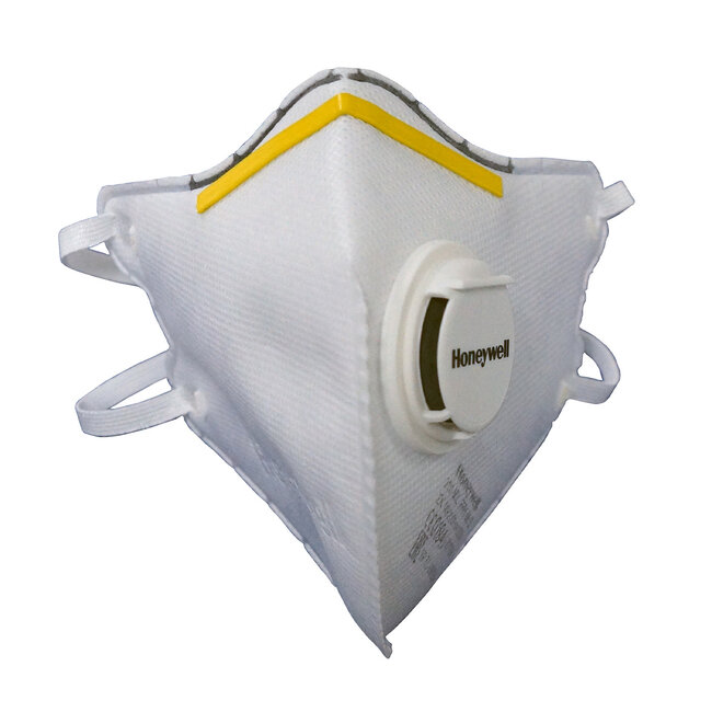 Vouwmasker uitademventiel FFP1