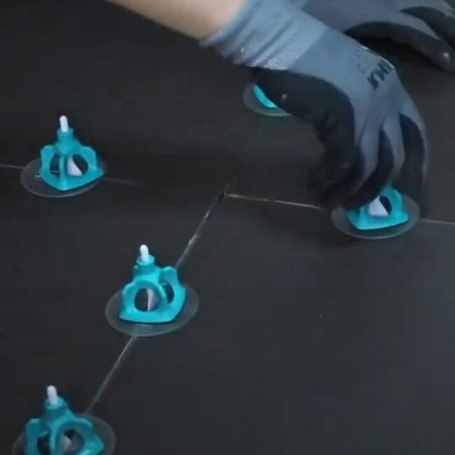 Bihui Spin Levelling Caps - 100 stuks