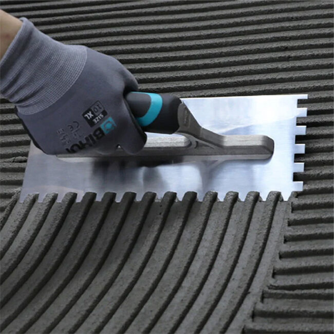 BIHUI Lijmkam RVS 280 x 120 mm. Soft Grip - 6 mm. Vertanding