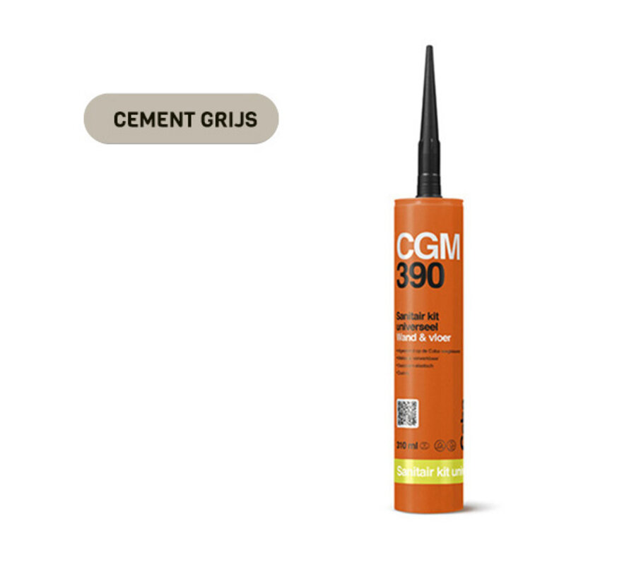 Coba CGM 390 Sanitairkit 310 ML. Wand & Vloer Cement grijs