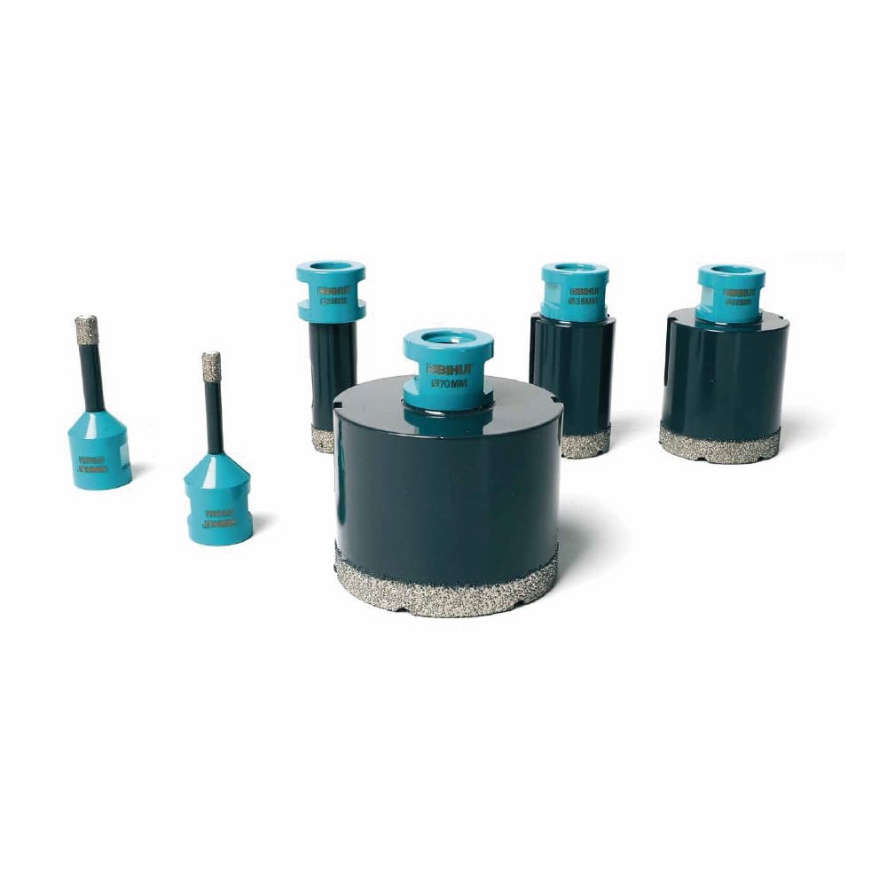 1 stuk M14 vacuüm droge schroefdraad gesoldeerde diamantboor voor keramische tegels, gat voor tegels, marmer, graniet boor (6 mm