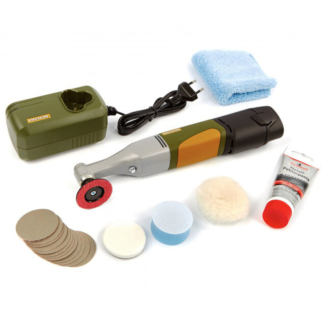 Accu-Haakse polijstmachine WP/A incl. snellader + Li-Ionen-Accu