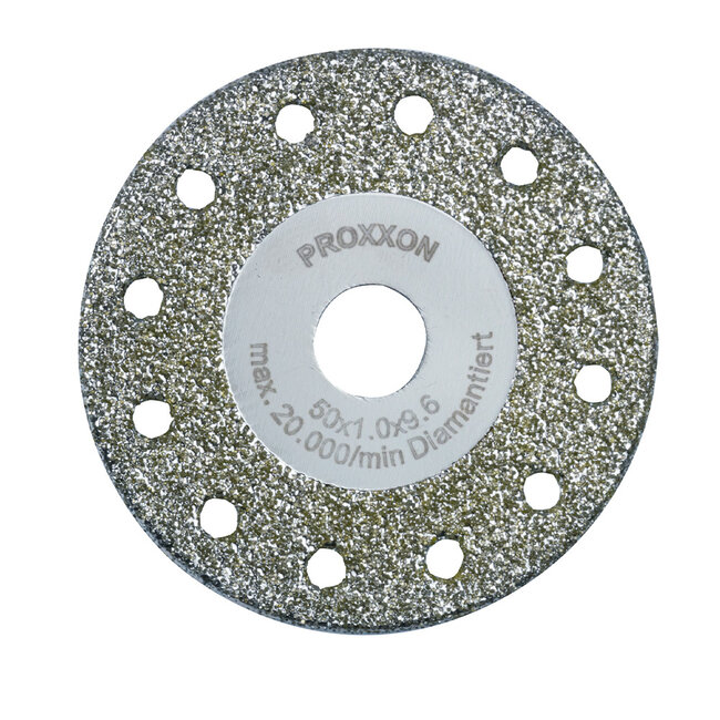 Doorslijp- en profileerschijf met diamant erop 50 x 1 x 10 mm voor LHW + LHW/A