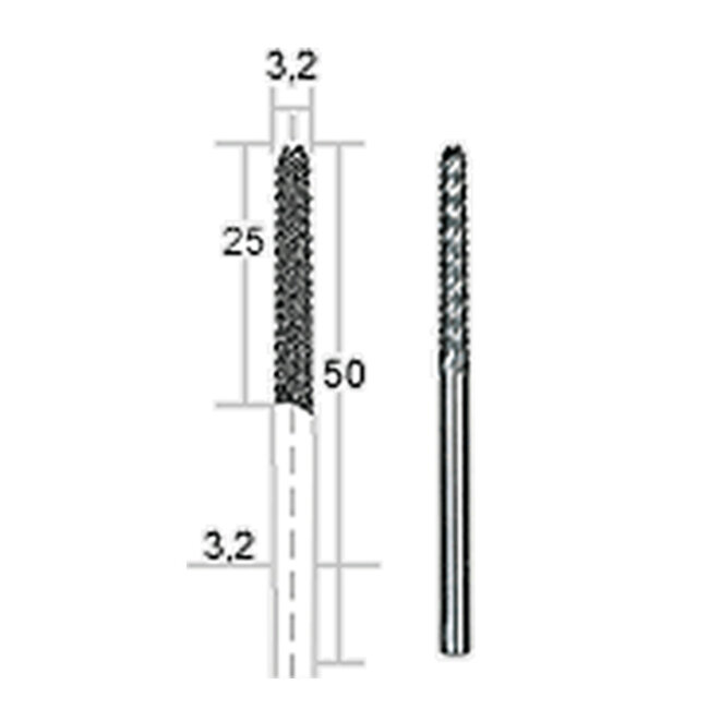 Proxxon Raspfrees  ø 3,2 mm