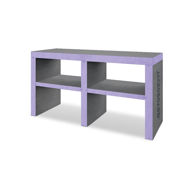 Jackoboard Modula D 1600 1600x600x850mmh